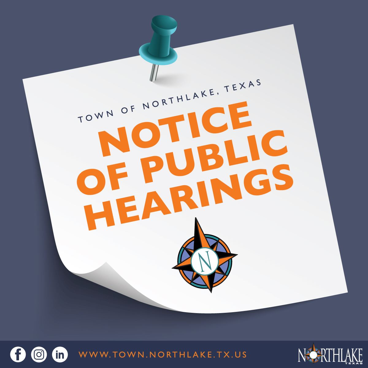 Notice of Public Hearing