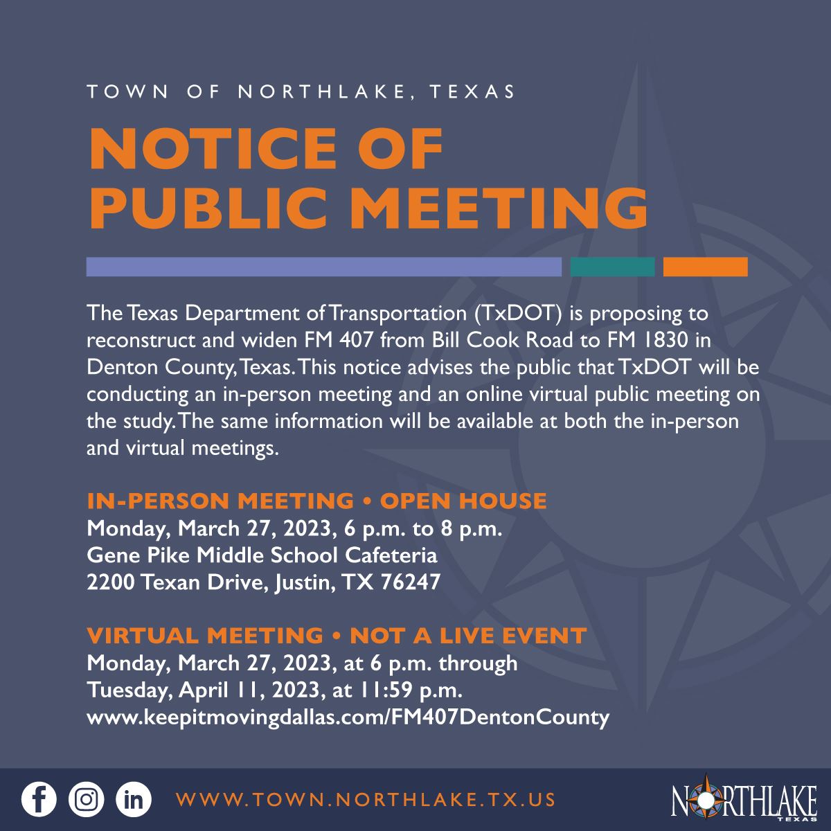 FM407 Public Meeting