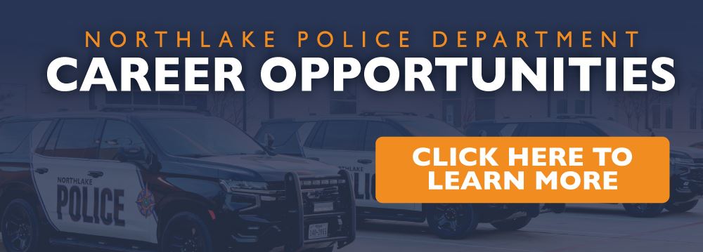 Northlake Police Department Career Opportunities Button