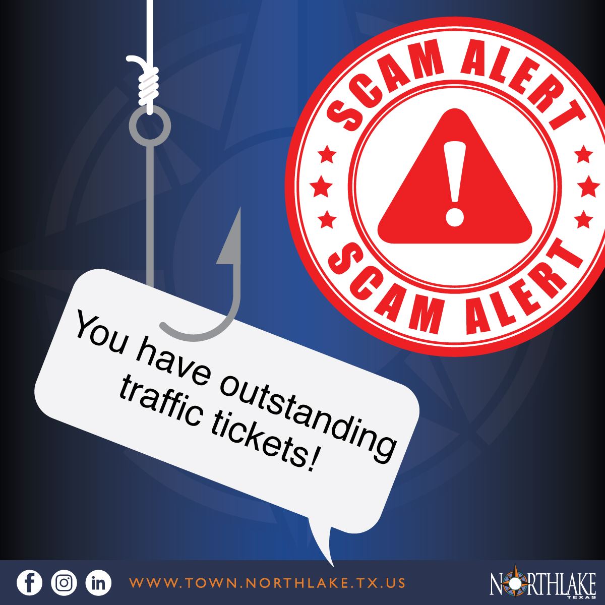 Scam Alert! You have outstanding traffic tickets
